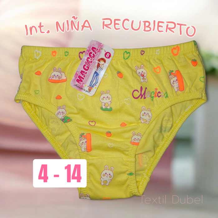 INT. NIÑA MAGICA RECUBIERTO C/ ESTAMPADO AMARILLO