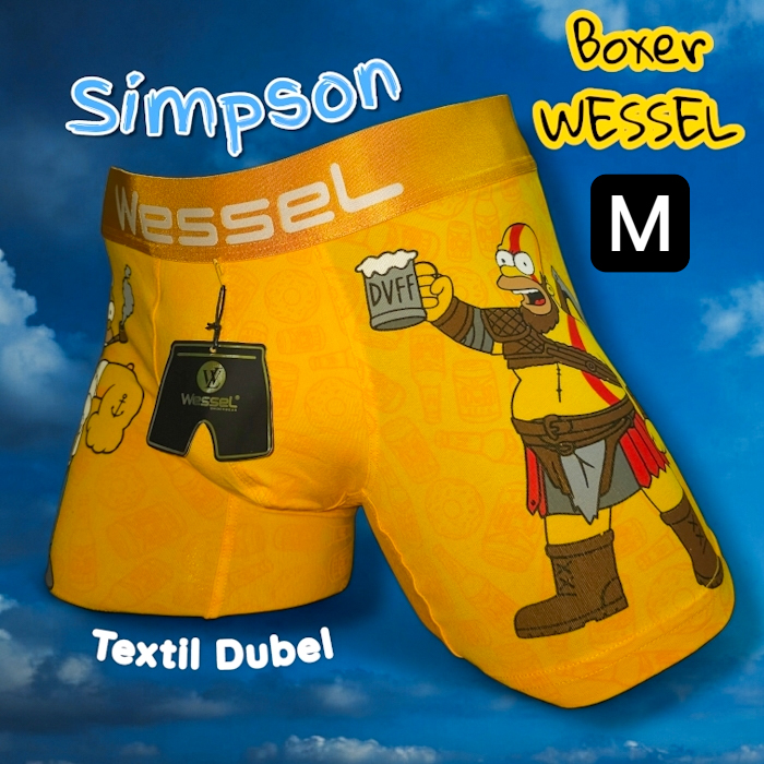 BOXER WESSEL AMARILLO TALLA -M /UNID