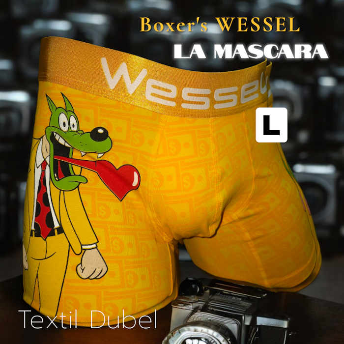 BOXER WESSEL AMARILLO TALLA -L /UNID