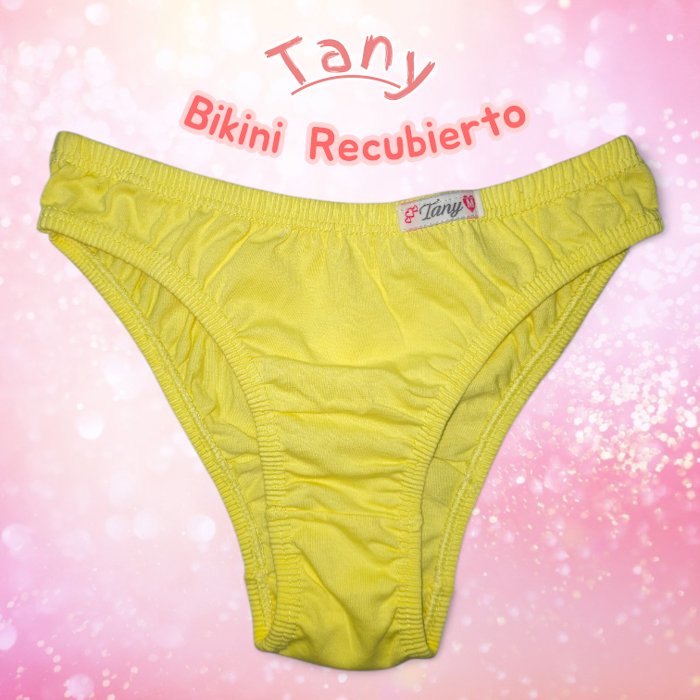 INT. TANY RECUBIERTO BIKINI AMARILLO
